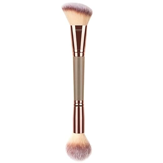  2-in-1 Foundation Brush, Blush Brush, Powder Brush, Makeup Brush