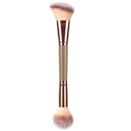 2-in-1 Foundation Brush, Blush Brush, Powder Brush, Makeup Brush pack of 2