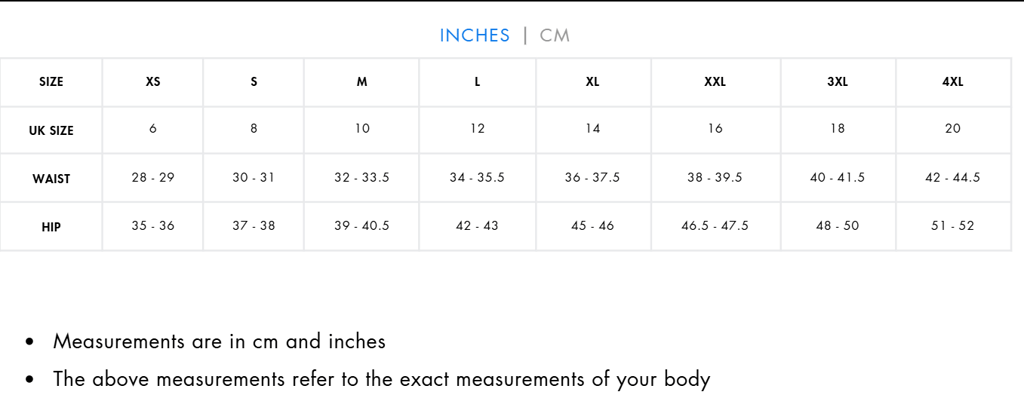 Size Guide