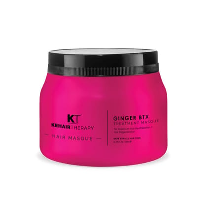 KT Professional Ginger BTX Masque Makes Hair Fuller & Adds More Volume (500 ml)