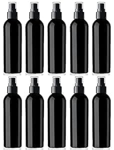 HARRODS Plastic Empty Small Spray Bottle, Mist Spray Bottle | Empty Spray Bottle | Spray Bottles | Liquid | Travel | Fogging | Sanitizer Spray Bottles | Room Spray | 100ml Pack of 10