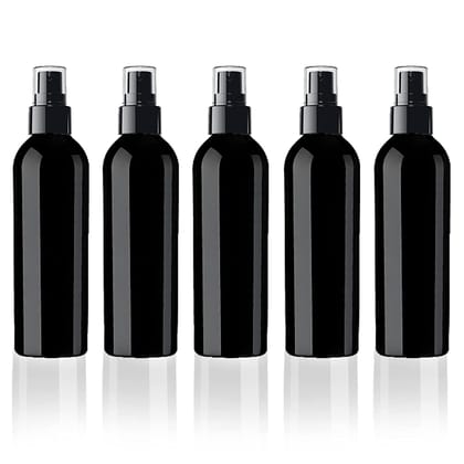 HARRODS Plastic Empty Small Spray Bottle, Mist Spray Bottle | Empty Spray Bottle | Spray Bottles | Liquid | Travel | Fogging | Sanitizer Spray Bottles | Room Spray | 100ml Pack of 5