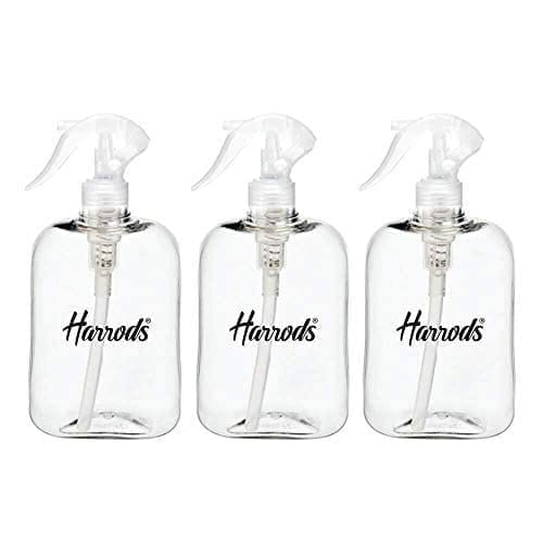 HARRODS Spray Bottle Combo Pack - 250ml Empty Bottles for Travel, Liquid, Room Spray, Fogging, Hand Wash, and Rangoli - Set of 3 (5)