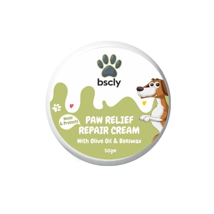 Bscly 2-in-1 Moisturizing Paw Butter & Elbow Protector for Dogs - Natural Cream & Balm for Dry, Cracked Paws and Elbows, Heals & Repairs