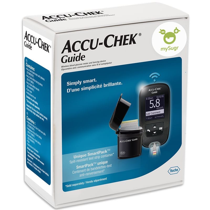 Accu Chek Guide Meter and Strips Combo