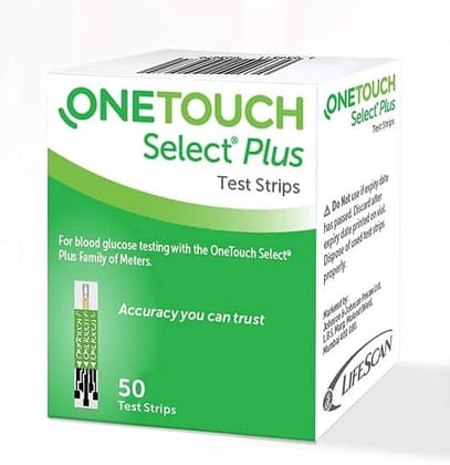 One Touch Select Plus 50 Test Strips