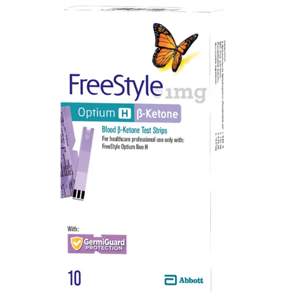 FreeStyle Optium H Beta-Ketone Test Strip (Only Strip)