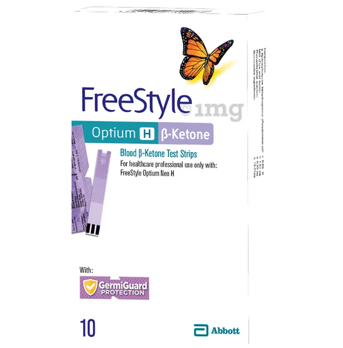 FreeStyle Optium H Beta-Ketone Test Strip (Only Strip)