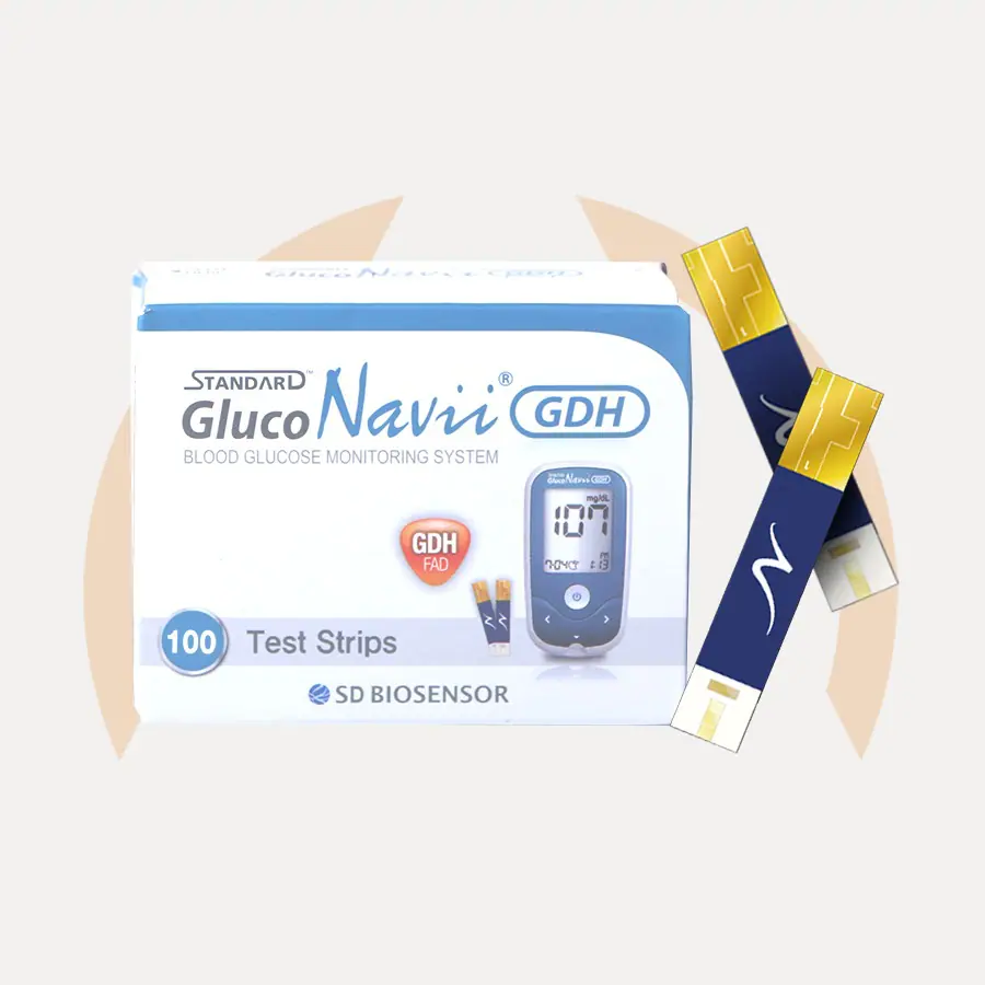 Gluco Navii GDH 100 test strips