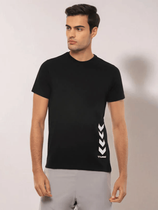 Tim Men Black T-Shirt