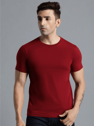 Cam Men's Maroon T-shirt