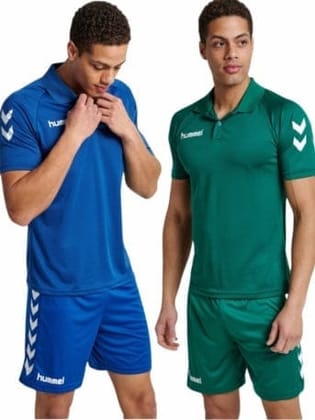 Core Functional Polo Pack Of 2 Blue/Green