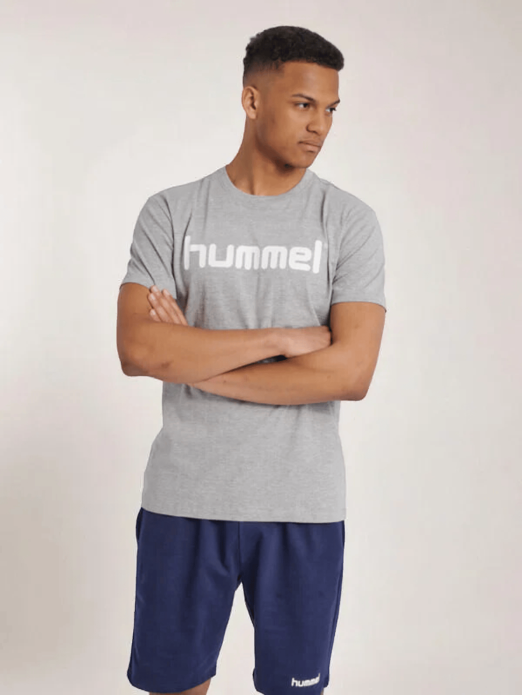 Go Cotton Logo Round Neck Cotton Rich Half Sleeve Solid Regular fit Cottonpoly T-shirt for Men Comfortable soft Breathable Fabric Stretchable for Everyday Use Ideal for Casualwear