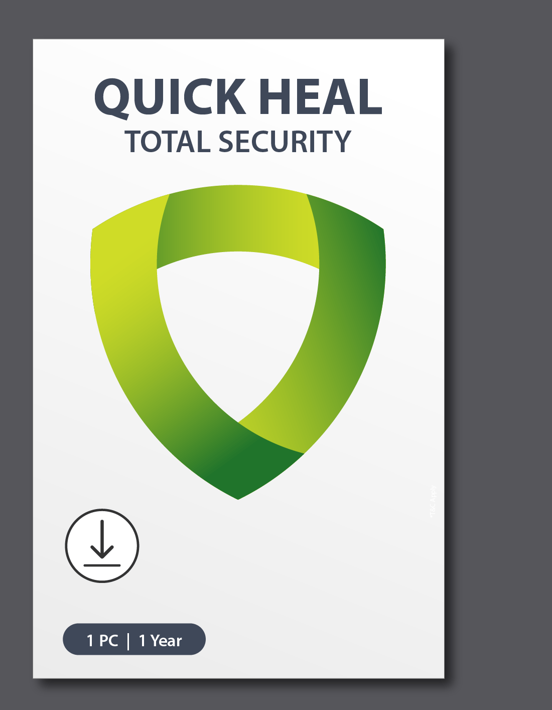 Quick Heal | Total Security | 1 User | 1 Year | Email Delivery - no CD