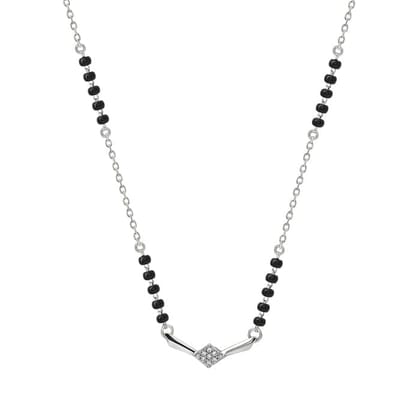 Silver Tiny Stellar Mangalsutra