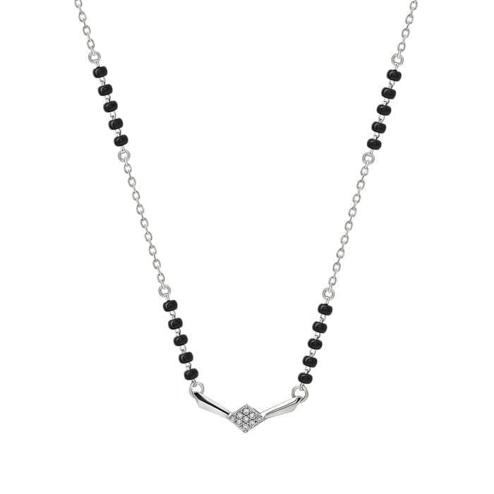 Silver Tiny Stellar Mangalsutra