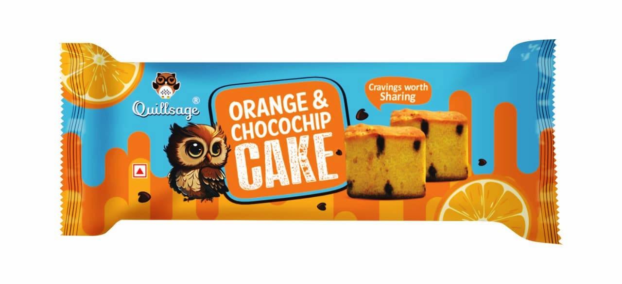 Quillsage Orange & Chocochip Cake - Cravings Worth Sharing pack of 2