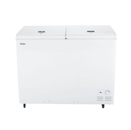 Haier 385 Litres, Combo chest freezer with two separate compartment HFC-385CM5