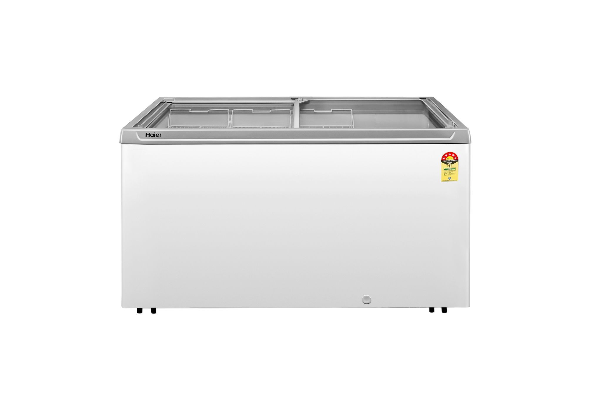 Haier 400 Litres Glass Top Horizontal Home Freezer - HFC-400GM5