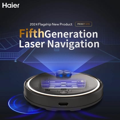 Haier 2-in1 Smart Laser Navigation Robot with Maps PROBOT - DTX