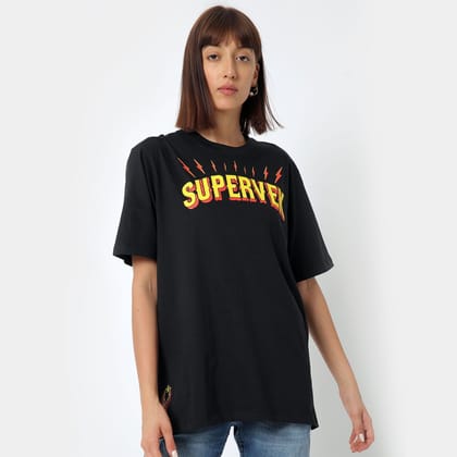 Blazing Star Graphic Loose-fit T-Shirt