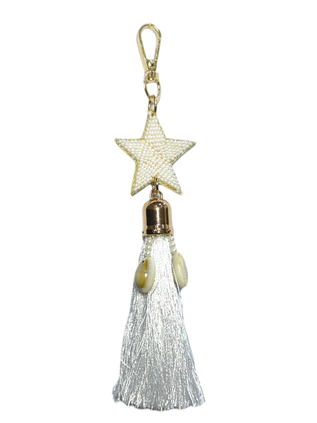 White Star Bag Charm