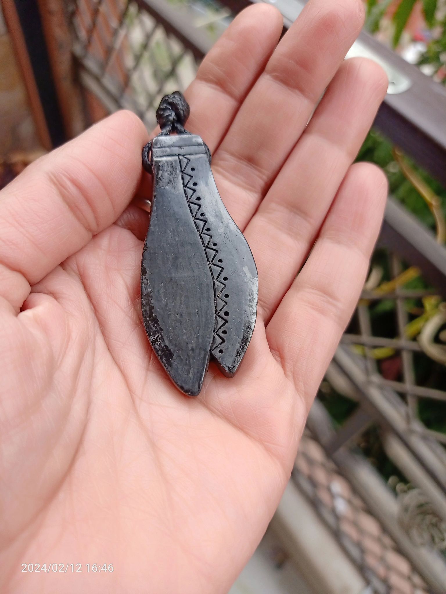 Terracotta pendant