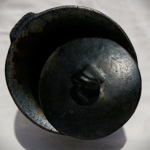 Longpi Black Pottery Cooking Pot with Lid