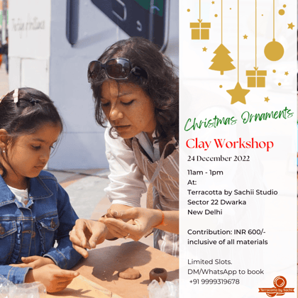 Christmas Ornaments Clay Workshop