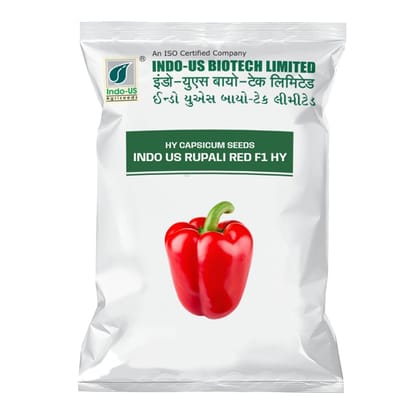  INDO US RUPALI RED F1 HY Capsicum Seeds