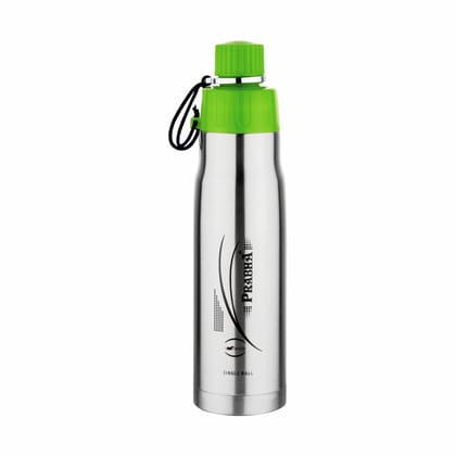 Prabha Stylish 700ML Single Wall Bottle for Everyday Use | 700ML Single Wall Water Bottle - Lightweight & Durable | Perfect for Office and Travel