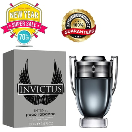 Paco Rabanne Invictus Intense Eau de Parfum For Men, 100ml