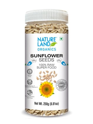 Natureland Organics Sunflower Seeds 250 gm