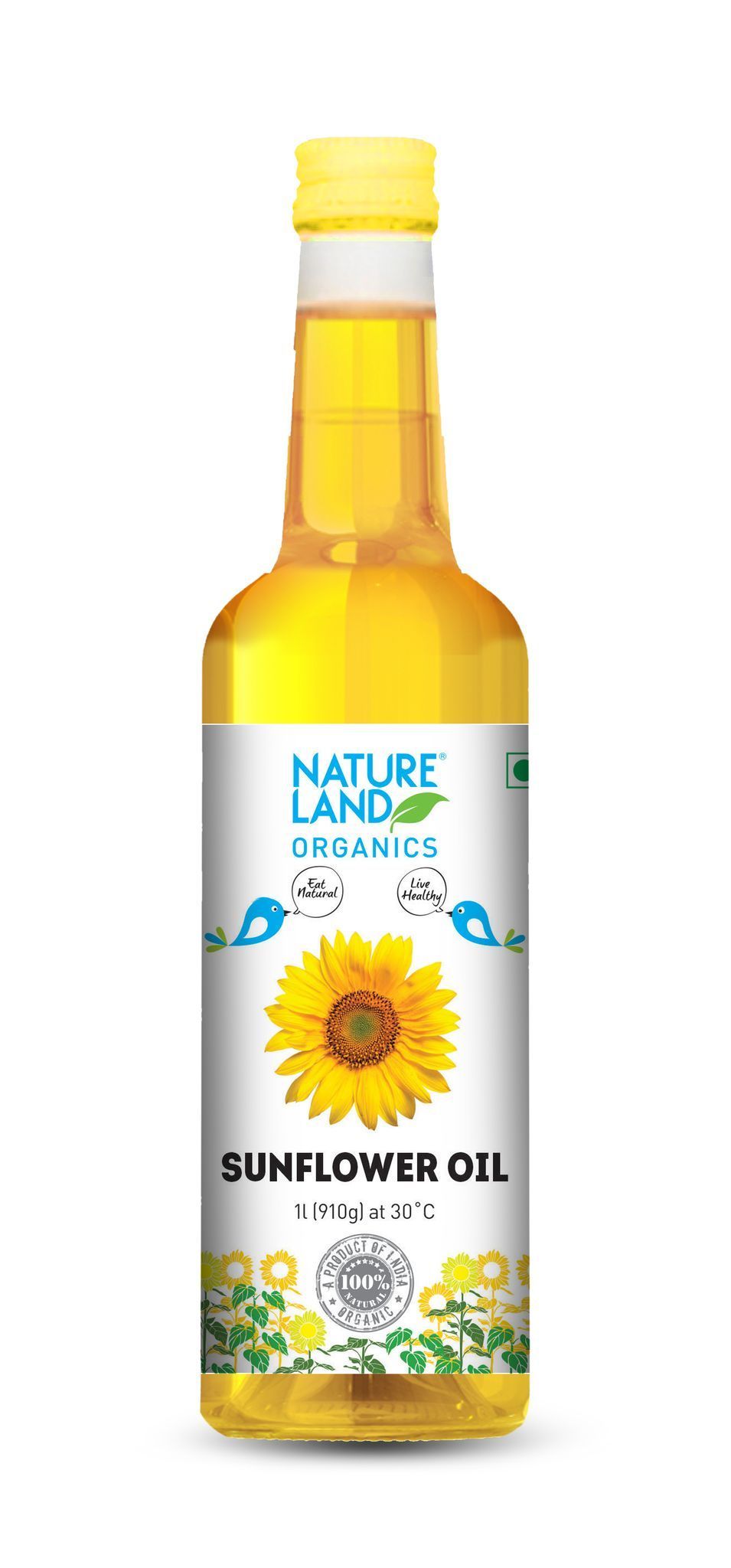 Natureland Organics Sunflower Oil 1 ltr