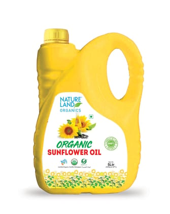 Natureland organics Sunflower oil 5 ltr