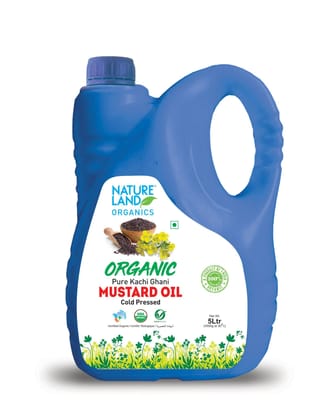 Natureland organics mustard oil 5 ltr