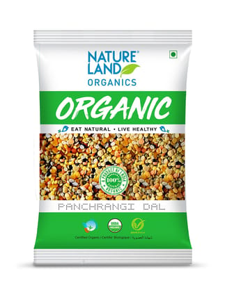 Natureland Organics Panchrangi Dal 1 kg