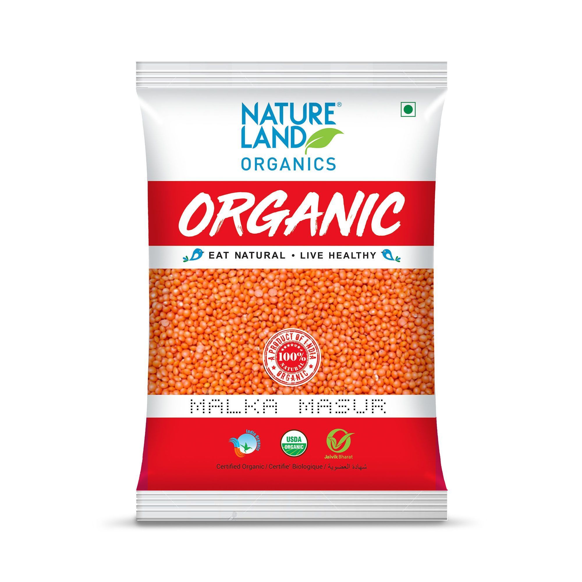 Natureland Organics Malka Masur 1 kg