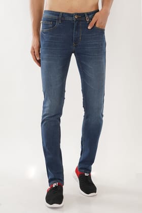 Men Dark Blue Slim Fit Jeans