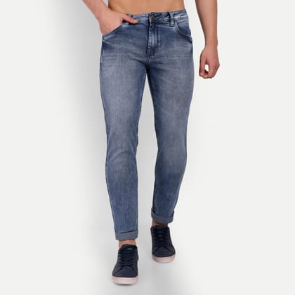 MEGHZ MENS RICARDO SLIM	 FIT DENIM JEANS