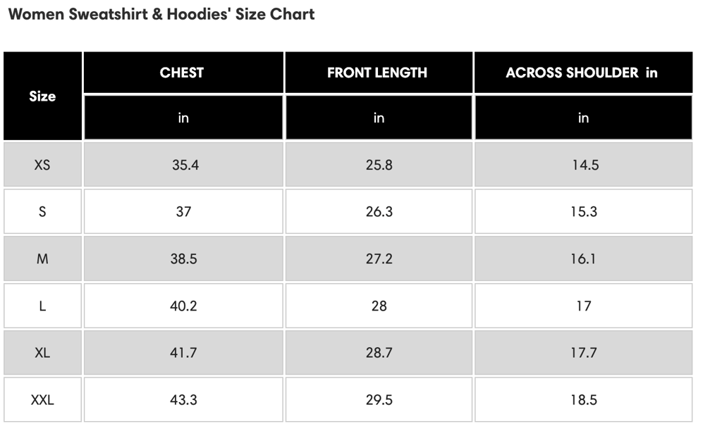 Size Guide