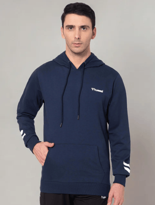 Strider Men Navy Blue Sweatshirt