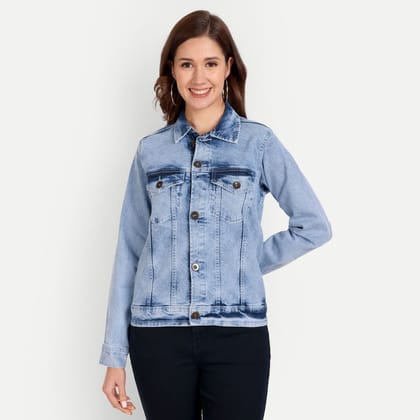 Light Blue Denim Trucker Jennifer Jacket