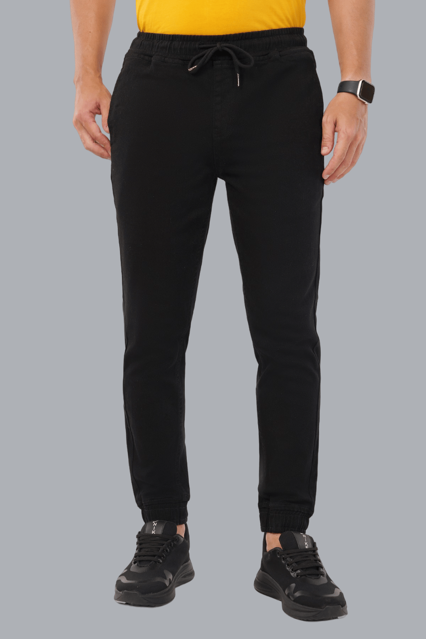 Men Slim Black Alan Jogger