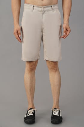 MEGHZ MENS SUGAR COOKIE CROPPED CHINOS SHORTS