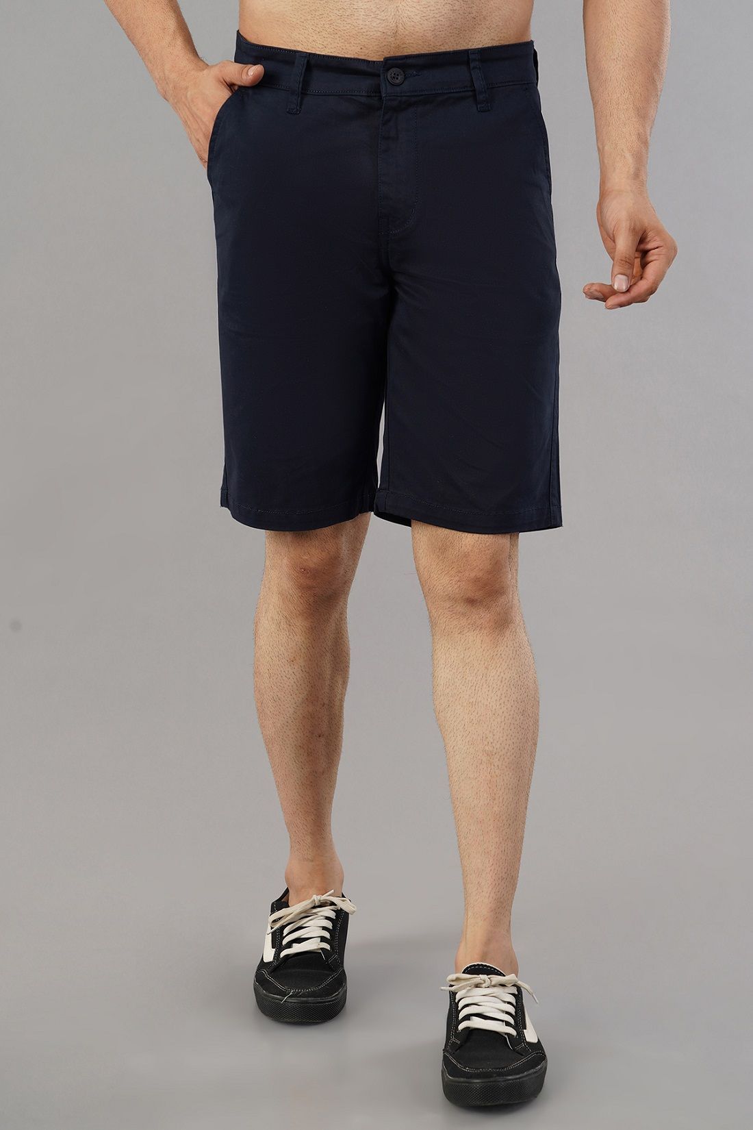 MEN SAPPHIRE BLUE CHINOS SHORTS