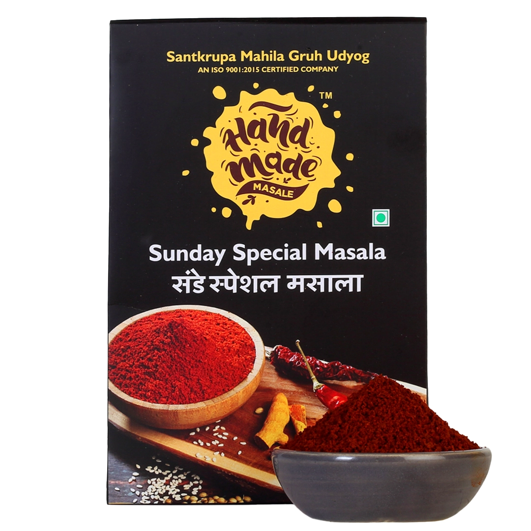 Handmade Masale Sunday Special Masala - 100% Natural & Authentic Indian Spices"