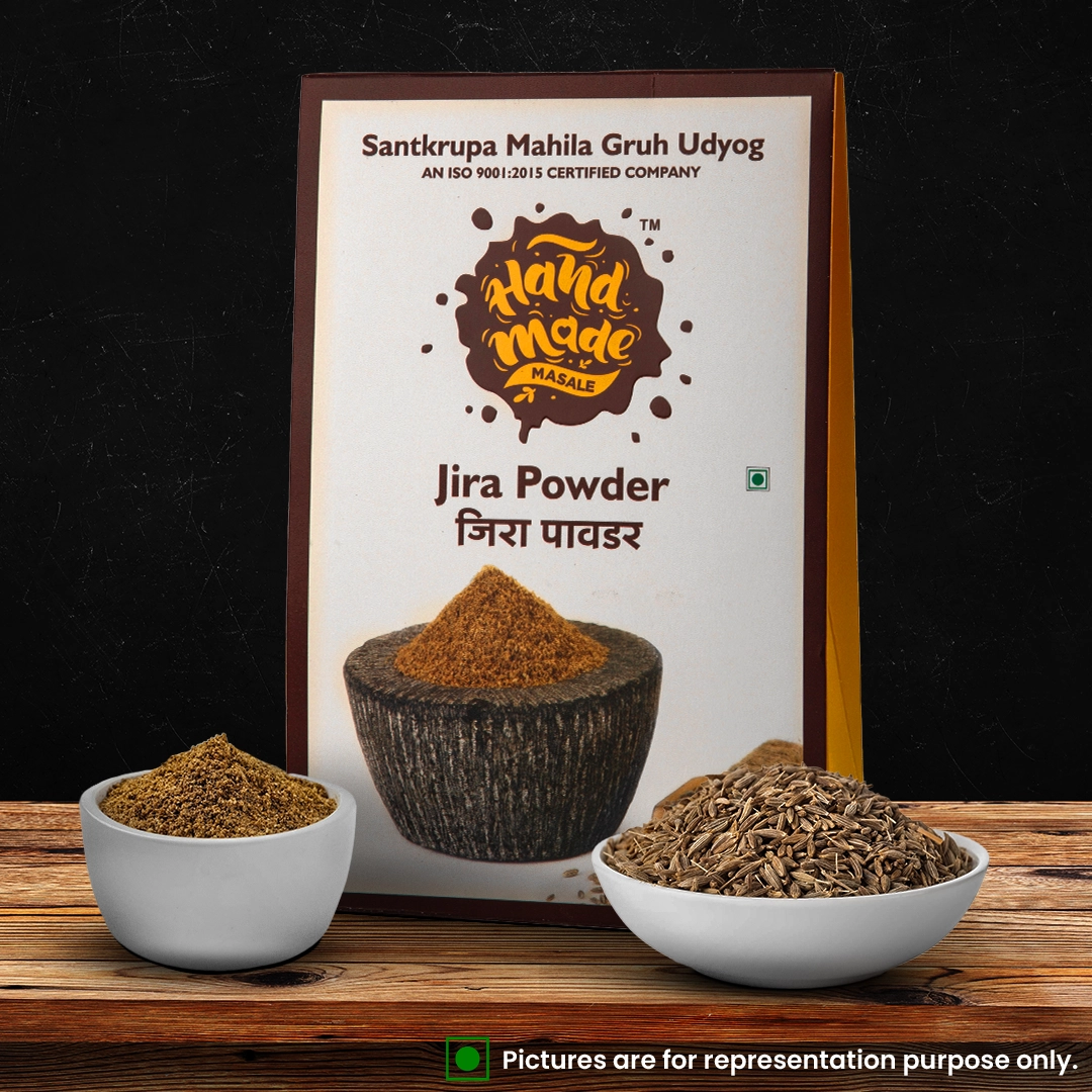 Handmade Masale | Jira Powder | Cumin Powder | 100% Natural & Pure | No Artificial Flavors or Preservatives | Gluten-Free | Vegan