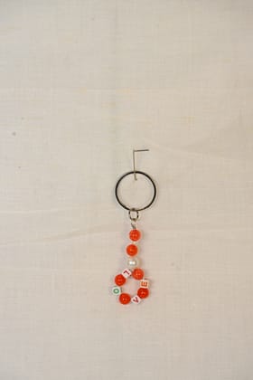  Beaded Keyring with LOVE Charm