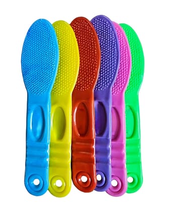 Double Sided Foot Scrubber Cleaner For Men And Women, Unisex Foot Scrubber, Pack of 5